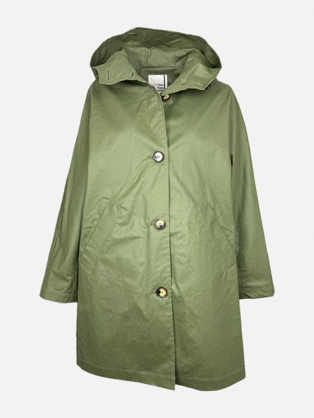 Prêt pour Partir Mantel Valou Damenmantel wasserabweisend oliv