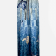 Pierre-Louis Mascia Seidenhose blau Palazzo Damen Vorderansicht