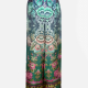 Pierre-Louis Mascia Seidenhose petrol floral Damen Vorderansicht