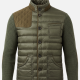 Habsburg Herrenjacke Saxenegg – Vorderansicht der leichten Daunen-Hybridjacke mit Merinostrickärmeln